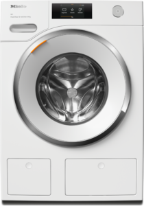 9kg Front-Load Washing Machine, 1600 rpm, Auto Detergent Dosing, Steam & WiFi, White