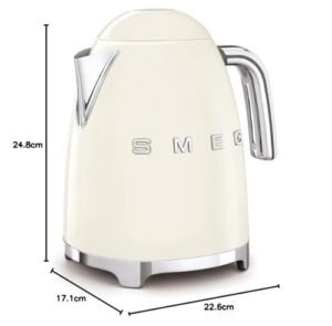 Smeg KLF03CRUK Retro Style Kettle - Cream - Image 5