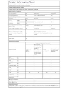 COMFEE' RCU83WH2(E) 88L Freestanding Under Counter Freezer, 55cm Wide, Reversible Door - Image 2