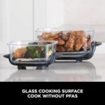 Ninja CRISPi Portable Air Fryer, 3.8L, 4-in-1: Air Fry, Roast, Keep Warm, Recrisp, Space Saving Compact Design - Image 4