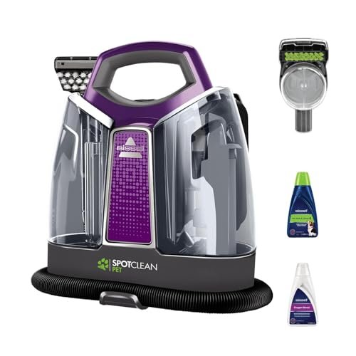 41TU5gdNyAL.jpg BISSELL SpotClean Pet, Carpet Cleaner, Portable Spot Cleaner, Spills & Carpet Stain Remover - Image 1