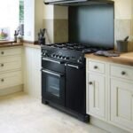 90cm Dual Fuel Range Cooker with Gas Hob & Electric Ovens – Black - Image 3