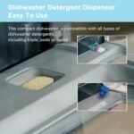 COMFEE' Table Top Dishwasher 7+3 Programs Mini Tabletop Dishwasher No Plumbing, 6L Built-in Water Tank - Image 4