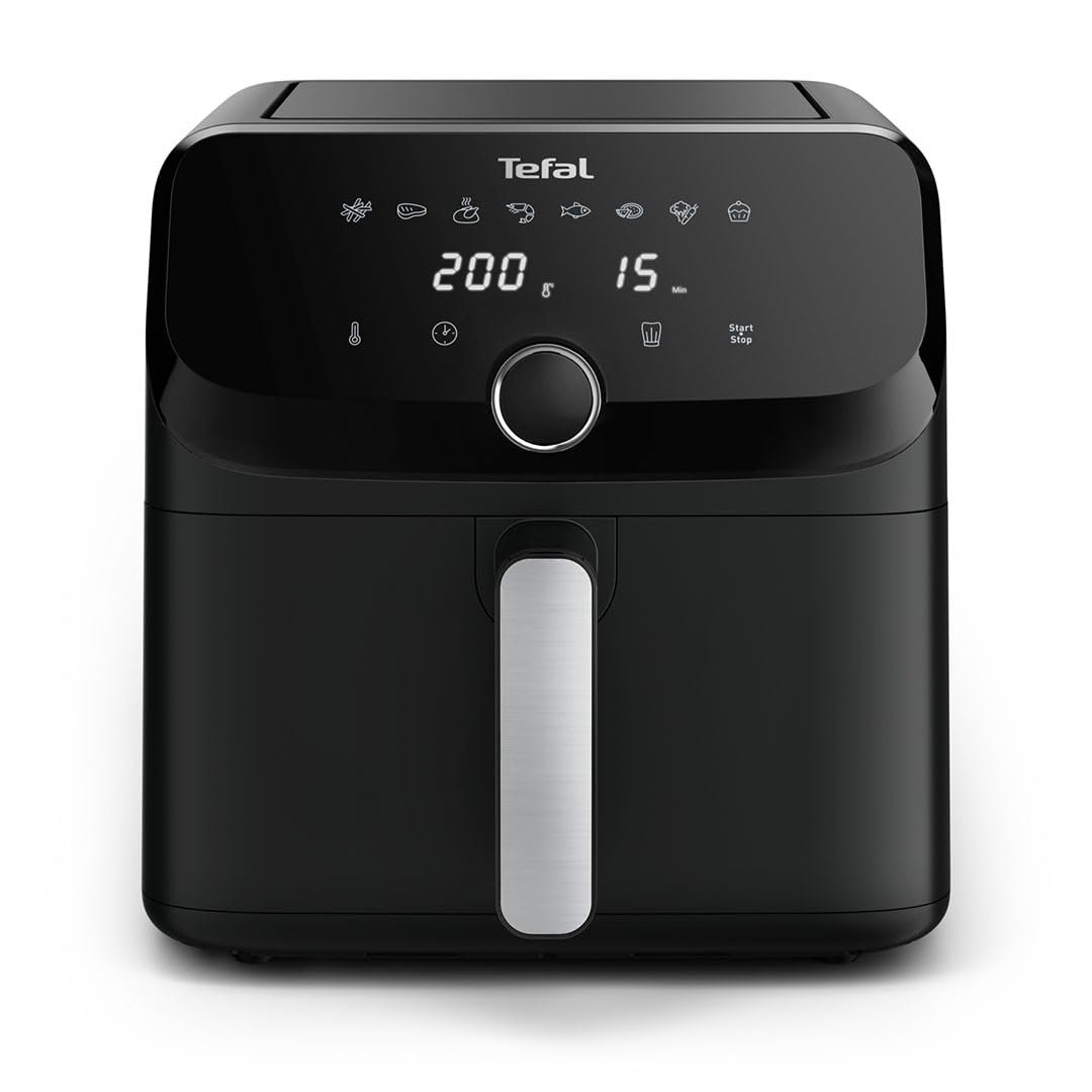 51LbG1mZYXL-1.jpg Tefal Easy Fry Mega Air Fryer, 7.5L Capacity (Serves Up to 8), 8 Preset Cooking Programs - Image 1
