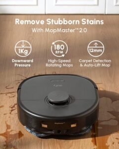 X10 Pro Omni Robot Vacuum & Mop, All-in-One Station, 8000Pa Suction, Dual Mops, AI Obstacle Avoidance, Auto Wash/Dry/Empty/Refill - Image 4
