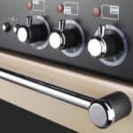 90cm Dual Fuel Range Cooker with Gas Hob & Electric Ovens – Black - Image 2