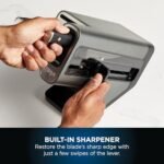 Ninja Foodi StaySharp Knife Block with Integrated Sharpener; 5 Knives and Scissors (1 pair), Sharp 6-Piece Knife Set - Image 3