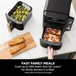Ninja Double Stack XL Air Fryer, Vertical Dual Drawer Air Fryer with 4 cooking levels, 2 Drawers & 2 Racks - Image 3