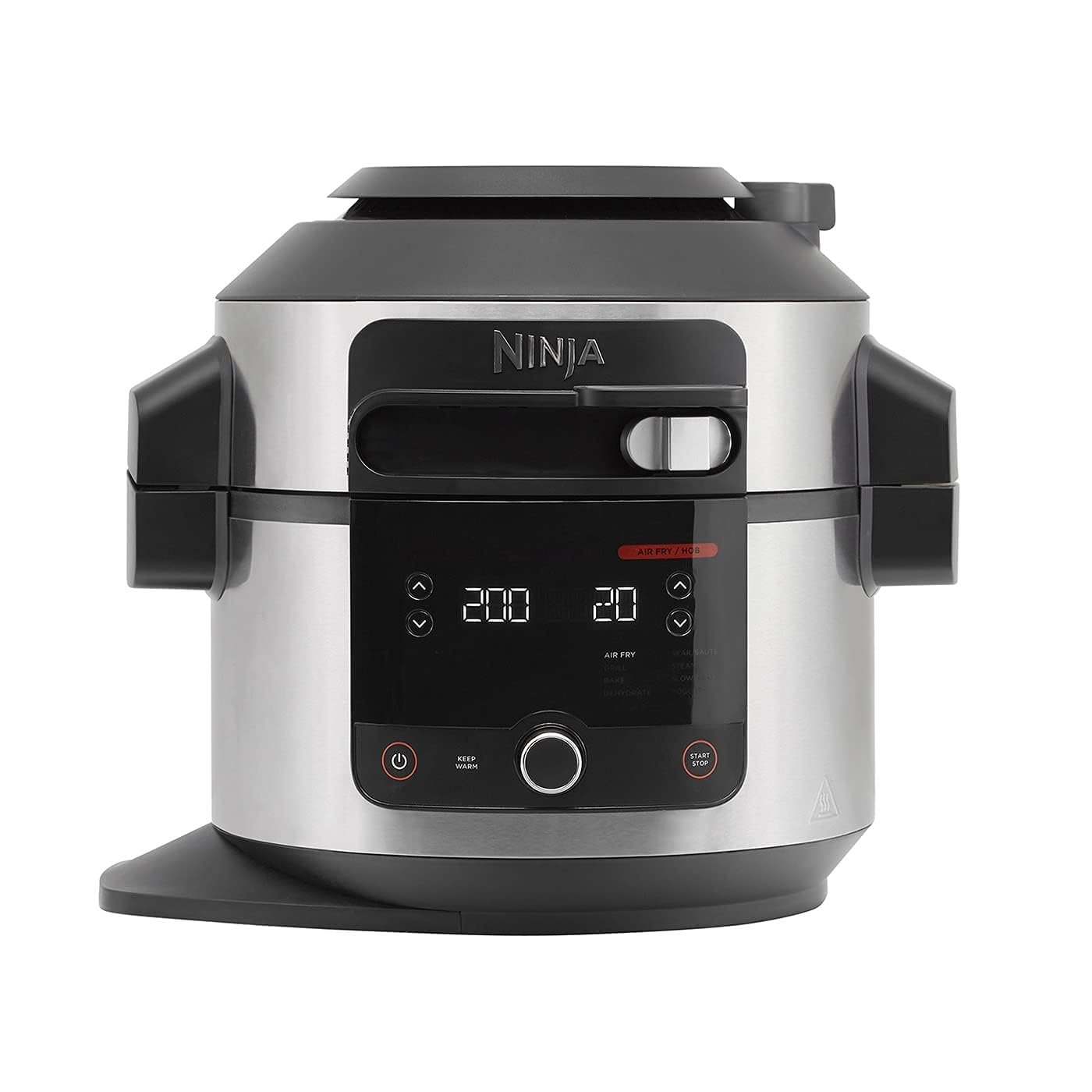 51vA18mYcQL.jpg Ninja Foodi 11-in-1 SmartLid Multi-Cooker, 6L, Electric Pressure Cooker & Air Fryer, Layer Mains & Sides with Reversible Rack - Image 1