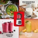 Tefal Blender & Soup Maker Perfectmix Cook, 2L, 10 Auto Programs, Smoothie Maker, Removable Blades - Image 5