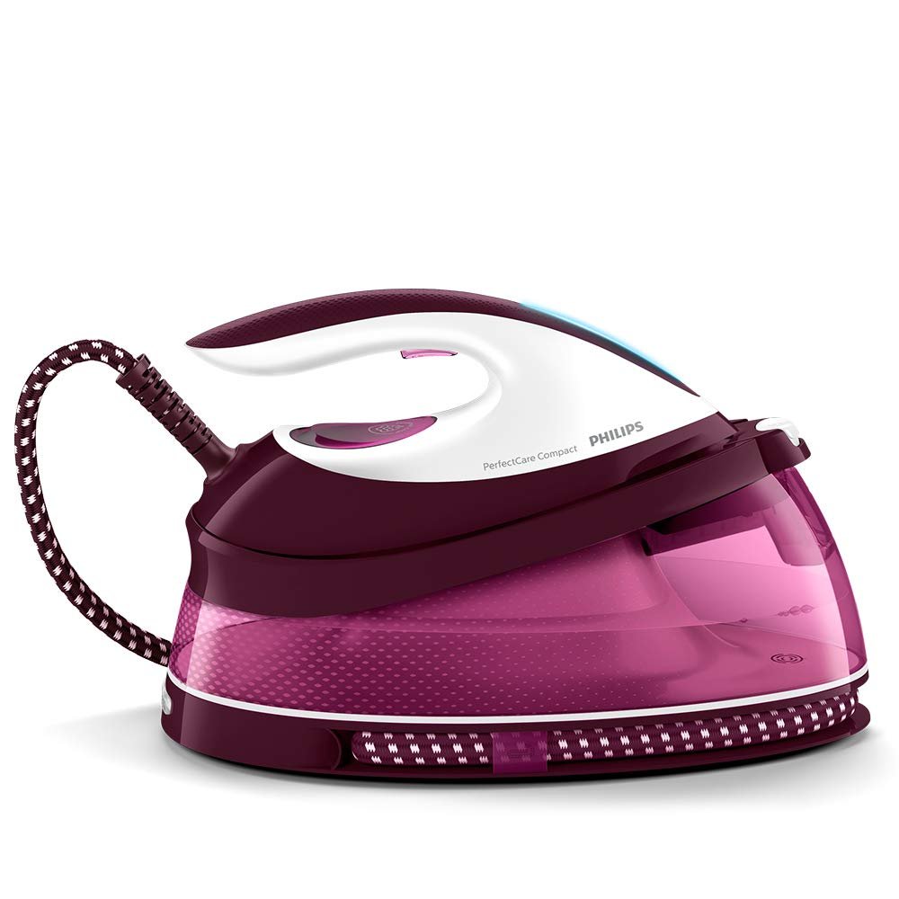 61GWmbURalL-1.jpg Philips PerfectCare Compact Steam Generator - 2400W, 400g Steam Boost, 6.5 Bar Pressure - Image 1