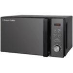 Russell Hobbs RHM2076B 20 Litre 800 W Black Digital Solo Microwave with 5 Power Levels