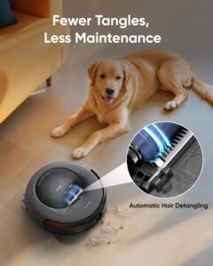 eufy Omni C20, Robot Vacuum Cleaner with Mop, All-in-One Station,7,000 Pa Powerful Suction, Ultra-Slim - Image 4