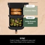 Ninja Double Stack XL Air Fryer, Vertical Dual Drawer Air Fryer with 4 cooking levels, 2 Drawers & 2 Racks - Image 5