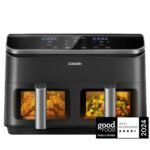 COSORI Dual Air Fryer, 8.5L Family Size, 8-In-1, Air Fry, Roast, Bake, Reheat, Dehydrate, Grill