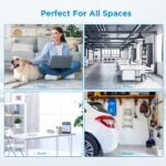COMFEE' RCU83WH2(E) 88L Freestanding Under Counter Freezer, 55cm Wide, Reversible Door - Image 4