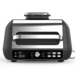 Ninja Foodi MAX PRO Health Grill, Flat Plate & Air Fryer 3.8L with Digital Cooking Probe, 7-in-1, Air Fry