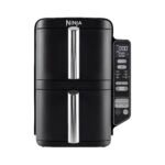 Ninja Double Stack Air Fryer, Vertical Dual Drawer Air Fryer with 4 cooking levels, 2 Drawers and 2 Racks