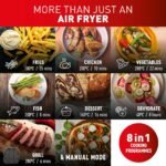 Tefal Easy Fry Dual Zone Digital air fryer, 2 Drawers, 8.3L, 8in1, Uses No Oil, Air Fry, Extra Crisp - Image 5
