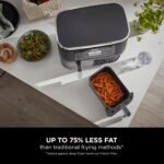 Ninja Foodi Dual Zone Digital Air Fryer, 2 Drawers, 7.6L, 6-in-1, Uses No Oil, Air Fry, Max Crisp, Roast - Image 5