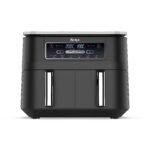 Ninja Foodi Dual Zone Digital Air Fryer, 2 Drawers, 7.6L, 6-in-1, Uses No Oil, Air Fry, Max Crisp, Roast