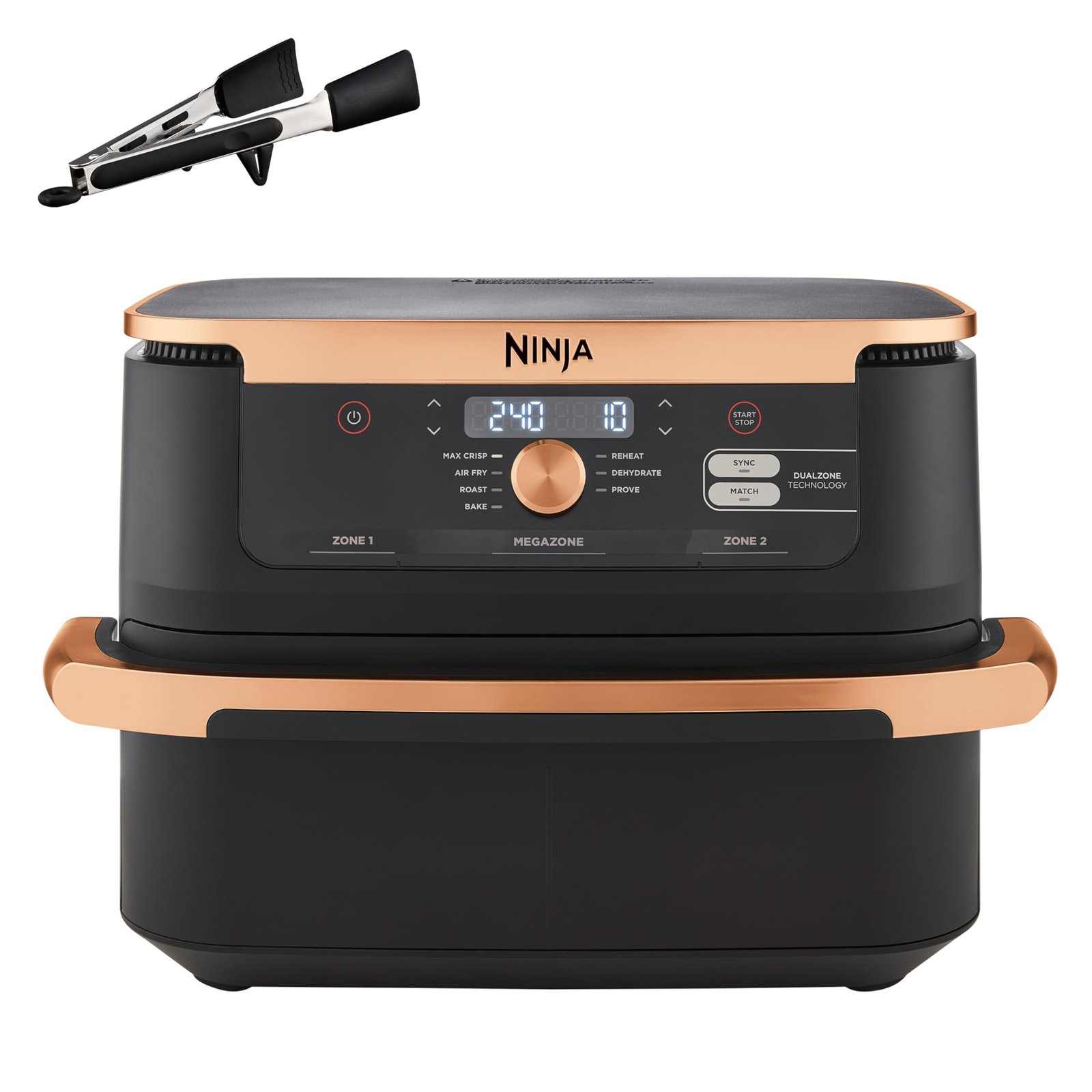 71qem_rNjjL-1.jpg Ninja Foodi FlexDrawer Air Fryer, Dual Zone with Removable Divider, Large 10.4L Drawer, 7-in-1 - Image 1