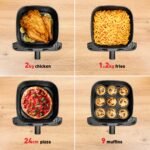 Tefal Easy Fry Mega Air Fryer, 7.5L Capacity (Serves Up to 8), 8 Preset Cooking Programs - Image 4