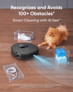 eufy X10 Pro Omni Robot Vacuum Cleaner with Dual Mop, All-in-One Station, 8,000Pa Powerful Suction - Image 3
