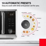 TOSHIBA Air Fry Auto Menu Combo 5-IN-1 26L Countertop Microwave Oven, Broil, Bake, Combi - Image 5