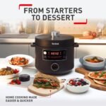 Tefal Turbo Cuisine Electric Pressure Cooker – 10-in-1 Multi-Cooker, 4.8L Capacity, 1000W Power - Image 2
