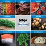 Ninja Foodi StaySharp Knife Block with Integrated Sharpener, 5-Piece Knife Set includes Chef - Image 5