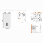 NFC-250/200H - Condensing Combi-Boiler - 199,900 BTU DHW / 210,000 BTU HTG - Image 3