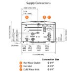 NHW700-199AE - Non-Condensing Tankless Water Heater - Outdoor, 199,000 BTU - Image 4