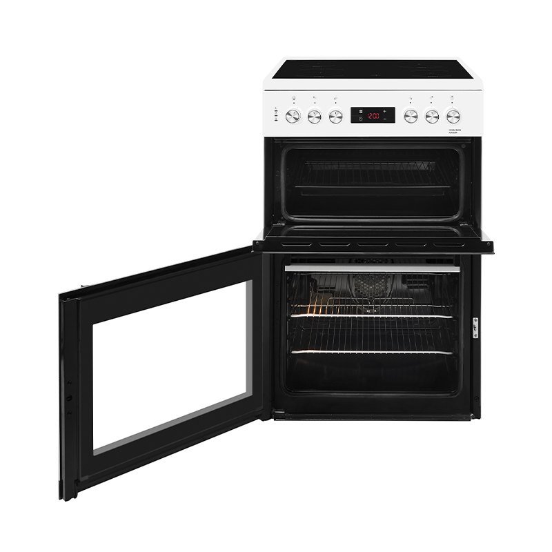 Beko Freestanding 60cm Double Oven Electric Cooker KDC653W