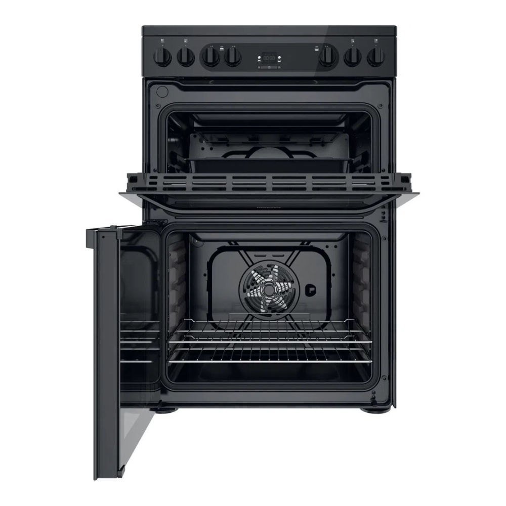 Hotpoint HDM67V92HCB/UK Double cooker